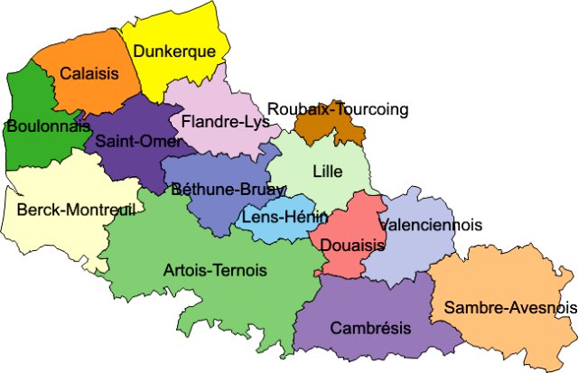 carte NPDC